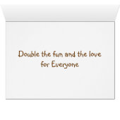 BIRTH OF **BABY GIRL AND BABY BOY TWINS** (Inside Horizontal (Bottom))