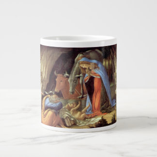 Birth of Christ, Mystical Nativity by Botticelli Giant Coffee Mug