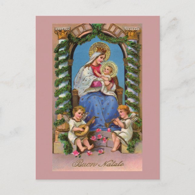 Birth of Christ Postcard (Front)