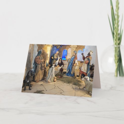 birth of jesus greeting card