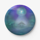 birth of Jesus Paper Plate