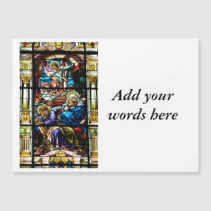 Birth of Jesus Stained Glass Window