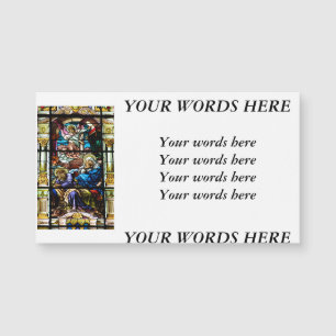 Birth of Jesus Stained Glass Window