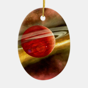 Birth of Saturn Ceramic Ornament