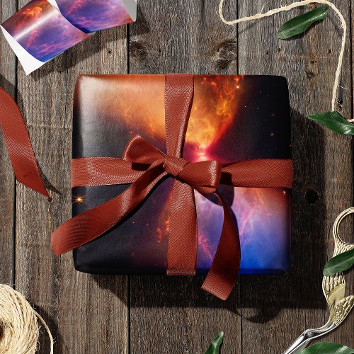 Birth of Star James Webb Space Telescope 2022 Wrapping Paper