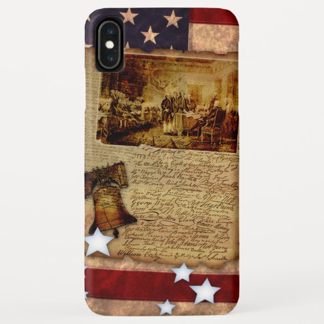 Birth of the U.S.A. Case-Mate iPhone Case (Back)