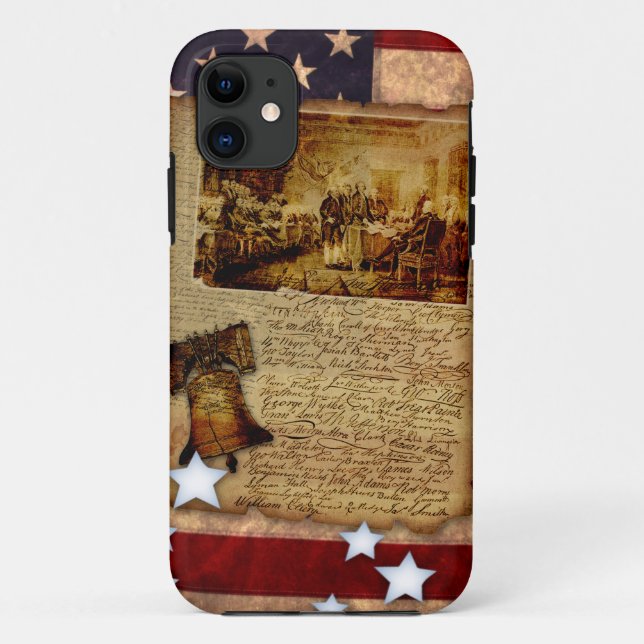 Birth of the U.S.A. Case-Mate iPhone Case (Back)