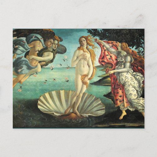 Birth of Venus 1485 Postcard