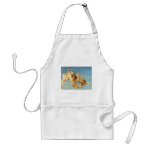 Birth of Venus, Angels detail by Alexandre Cabanel Adult Apron