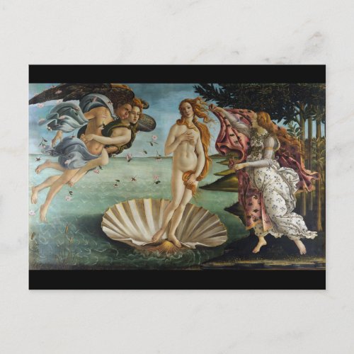 Birth of Venus by Botticelli Postcard