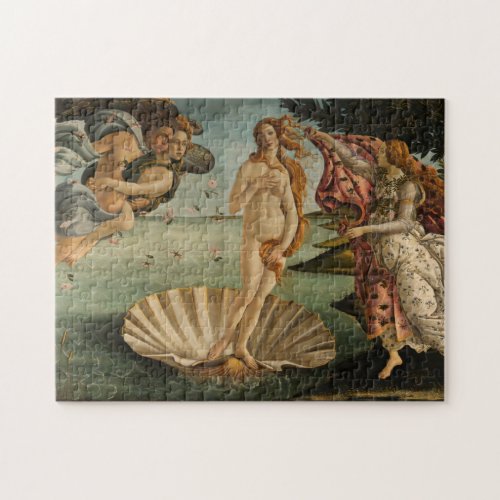 Birth of Venus by Botticelli Puzzle