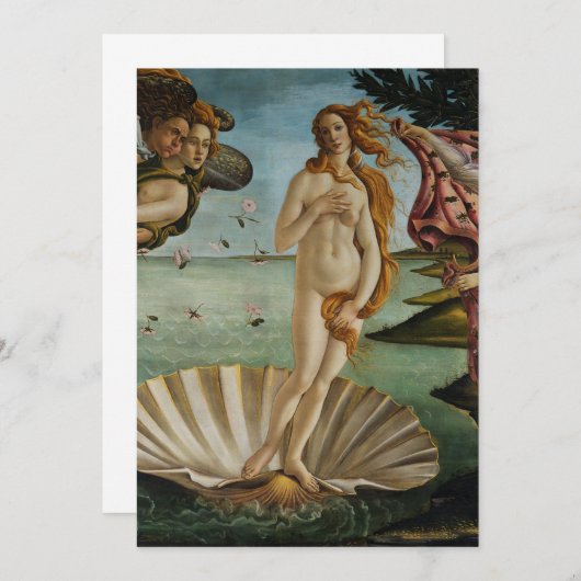 Birth of Venus by Sandro Botticelli (Front/Back)