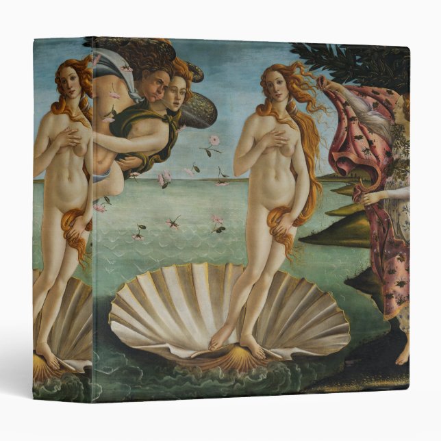 Birth of Venus by Sandro Botticelli Binder (Front/Spine)