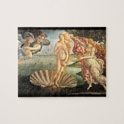 Birth of Venus by Sandro Botticelli Jigsaw Puzzle