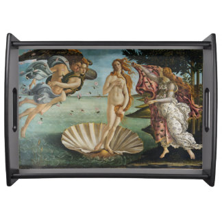 Birth of Venus by Sandro Botticelli Serving Tray