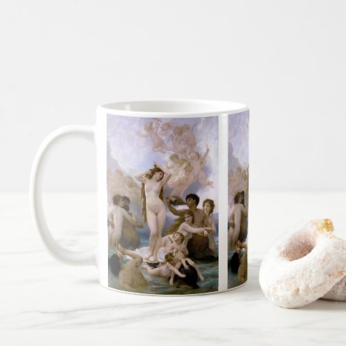 Birth of Venus by William_Adolphe Bouguereau Coffee Mug