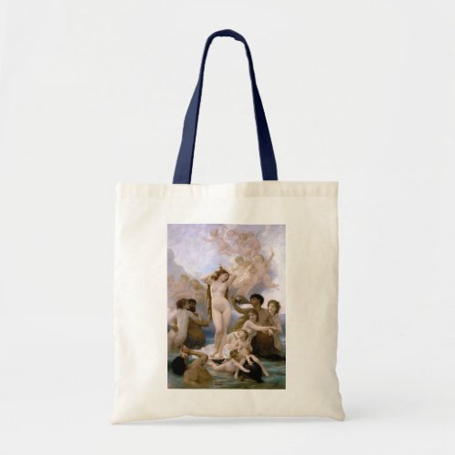 Birth of Venus by William_Adolphe Bouguereau Tote Bag