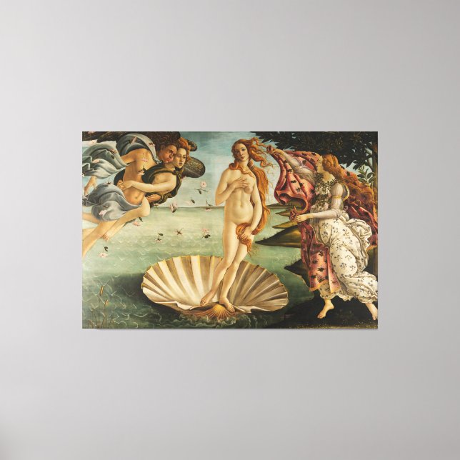 Birth Of Venus Canvas Print (Front)