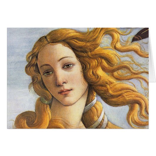 Birth of Venus detail, Botticelli (Front Horizontal)