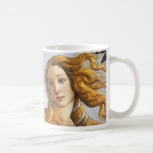 Birth of Venus detail, Botticelli Coffee Mug