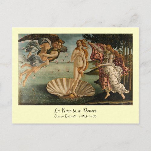 Birth of Venus Postcard