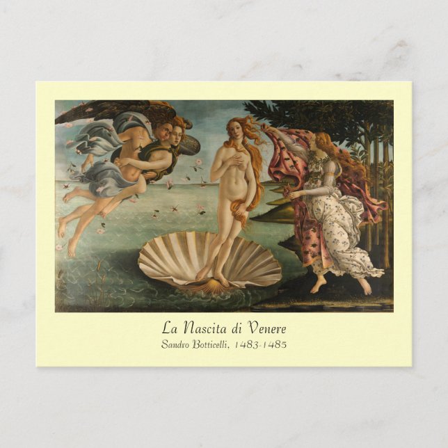 Birth of Venus Postcard (Front)