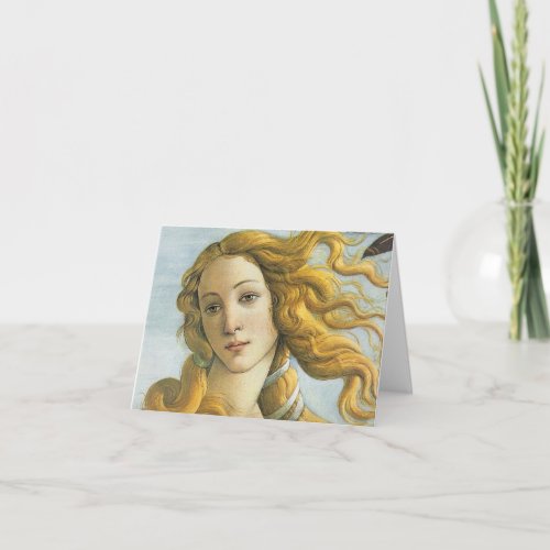 Birth of Venus Renaissance Fine Vintage Card