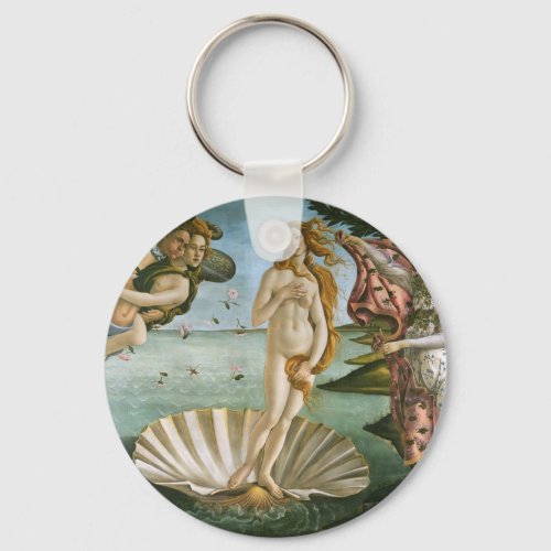 Birth of Venus Renaissance Fine Vintage Keychain