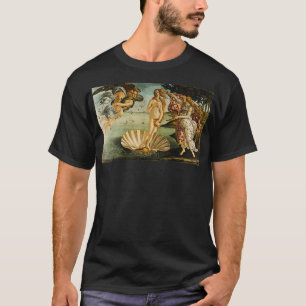 Birth of Venus Sandro Botticelli Fine Art T-Shirt