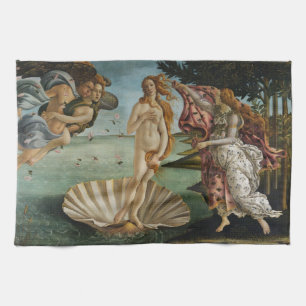 Birth of Venus - Sandro Botticelli Towel
