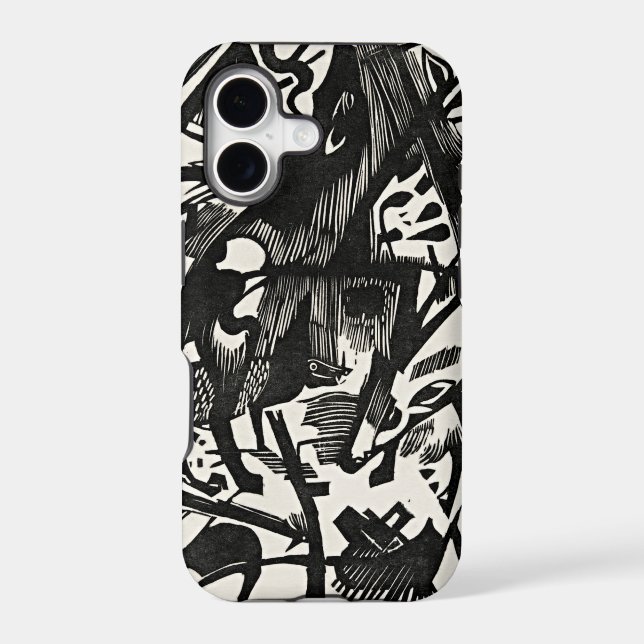 Birth of Wolves Art iPhone Case (Back)