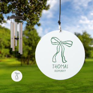 Birth Personalized photo Chimes Wind Chime