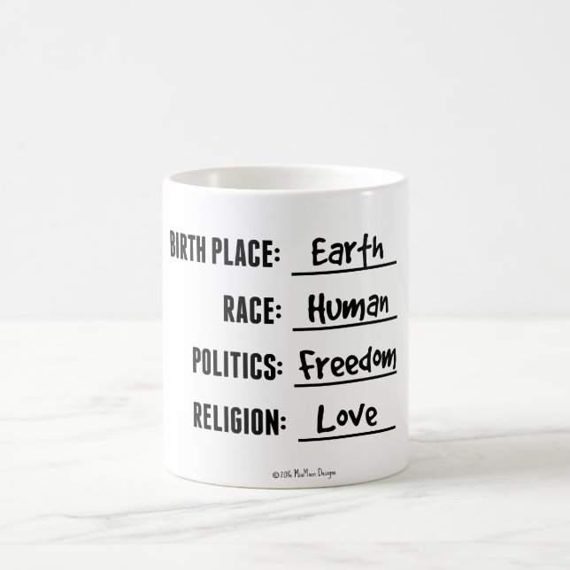 BIRTH PLACE EARTH MUG (Center)