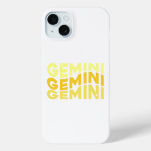 Birth Sign Gemini iPhone 15 Plus Case