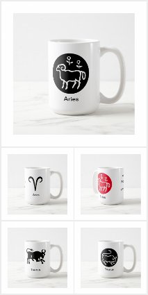 Birth Sign Mugs