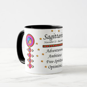 Birth-Sign Sagittarius Totem Mug