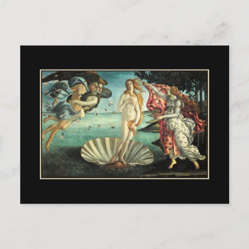 Birth Venus Botticelli Postcard