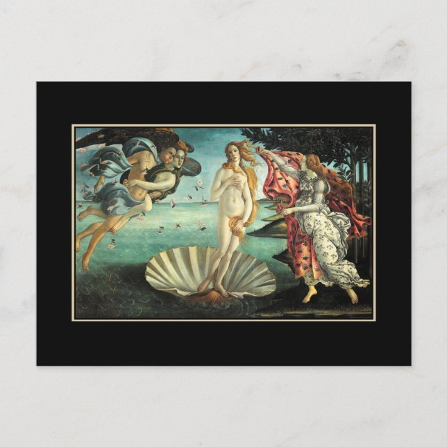 Birth Venus Botticelli Postcard (Front)