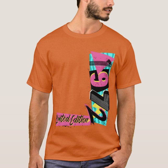 Birth year 1972 Birthday 80s 90s Limited Edition r T-Shirt (Front)