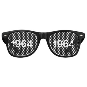 Birth year retro sunglasses