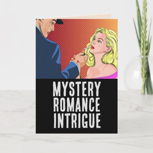 BIRTHDAY 1950'S COUPLE ROMANCE Greeting Card (Front)