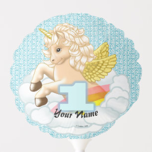 birthday 1 unicorn  balloon