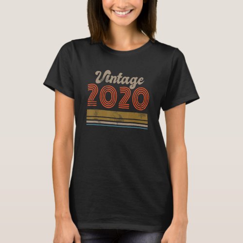Birthday 20s vintage 2020 T_Shirt