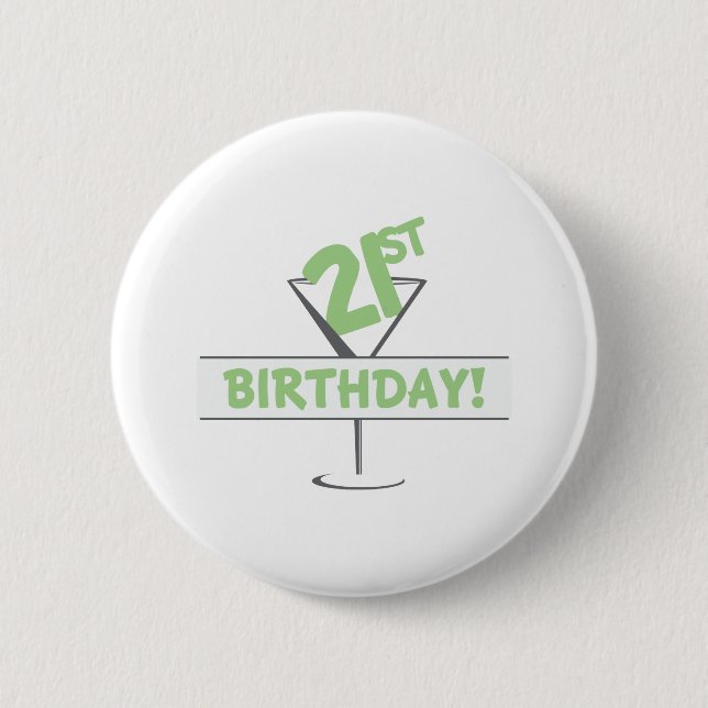 birthday 21 button (Front)