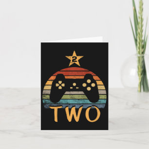 Birthday 2 Year Old Video Game Second 2nd Birthday Card