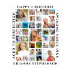 Birthday 33 Photo Collage Custom Personalized