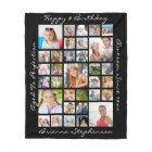 Birthday 33 Photo Collage Personalized Custom