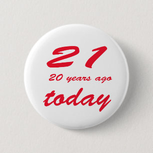birthday 41 button