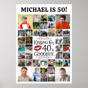 Birthday 42 Photos Kissing His Decade Goodbye Poster