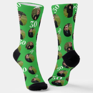 Birthday 4 Photo Collage Template Make Your Own Socks